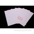 Rigid transparent blistering PVC sheet